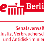 Logo Senatsverwaltung für Justiz, Verbraucherschutz und Antidiskriminierung ©Berlin