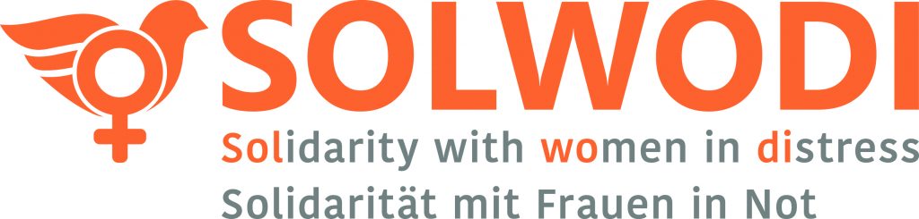 Logo SOLWODI - Solidarity with women in distress, Solidarität mit Frauen in Not © SOLWODI