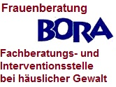 Logo Bora Frauenberatung -Fachberatungs- und Interventionsstelle bei häuslicher Gewalt © Bora Frauenberatung
