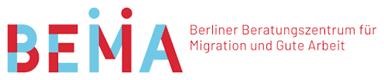 Logo BEMA - Berliner Beratungszentrum für Migration und Gute Arbeit, © BEMA